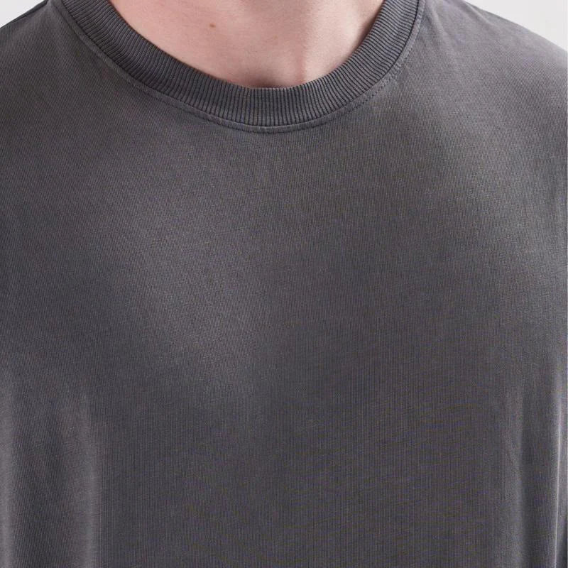 EKKO BLANK Acid Washed Oversized T-Shirt for Trendy Menswear Style