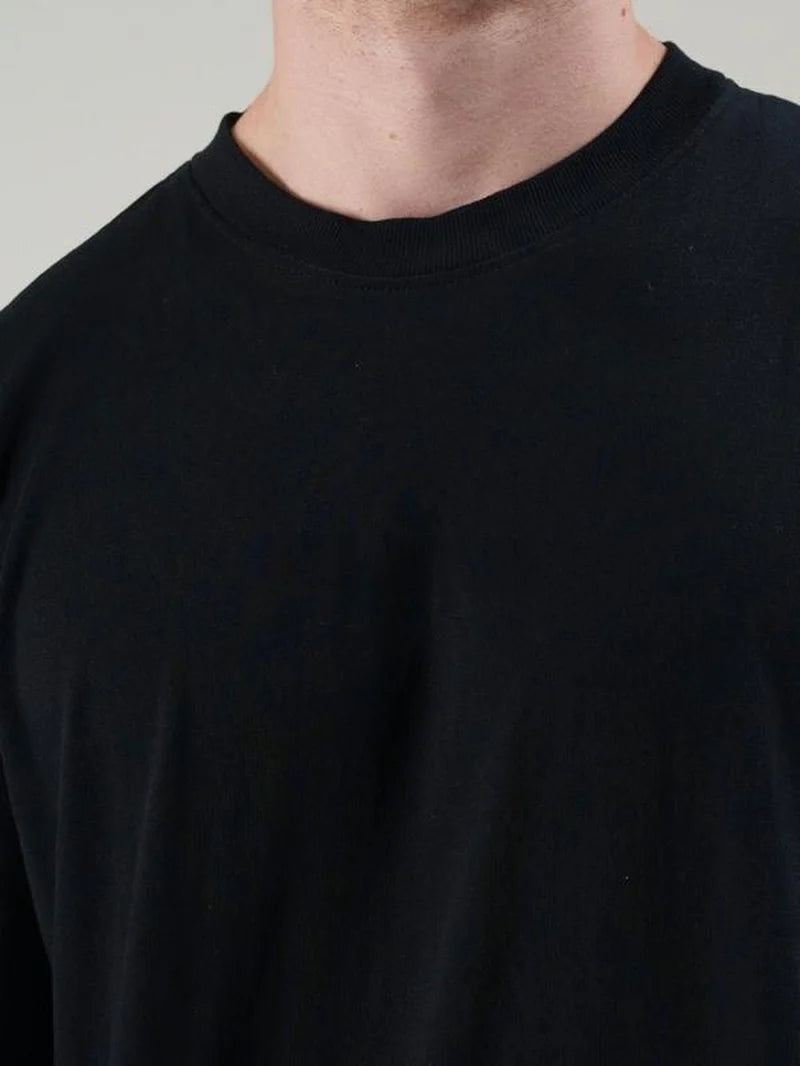 EKKO BLANK Acid Washed Oversized T-Shirt for Trendy Menswear Style