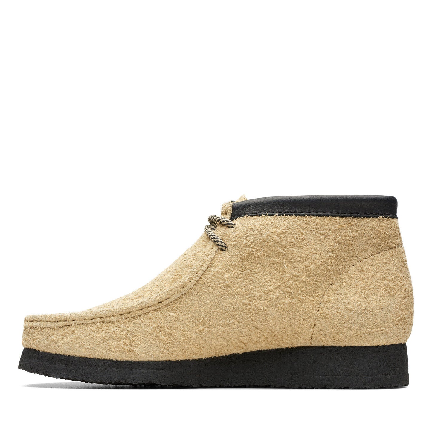 Clarks Wallabee Boot 26174051 Mens Beige Suede Lace up Ankle Boots