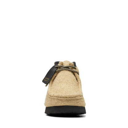 Clarks Wallabee Boot 26174051 Mens Beige Suede Lace up Ankle Boots