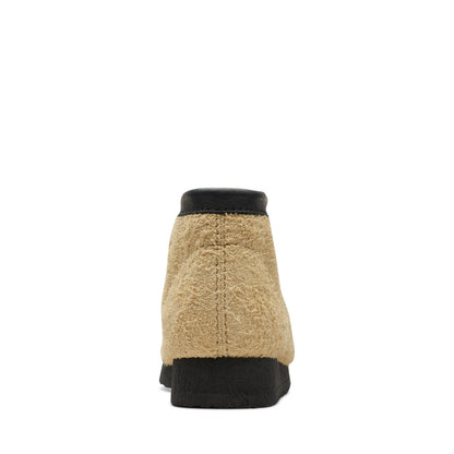 Clarks Wallabee Boot 26174051 Mens Beige Suede Lace up Ankle Boots